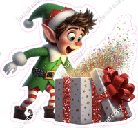 Santa's Elf - Boy - Presents