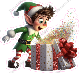 Santa's Elf - Boy - Presents