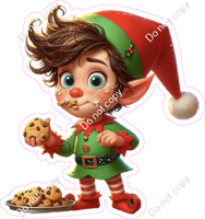 Santa's Elf - Boy - Cookies
