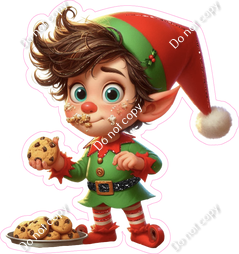Santa's Elf - Boy - Cookies