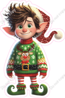 Santa's Elf - Boy - Sweater