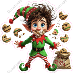 Santa's Elf - Boy - Santa Cookies