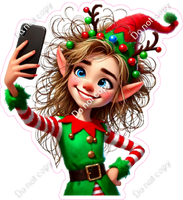 Santa's Elf - Girl - Selfie
