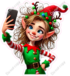Santa's Elf - Girl - Selfie