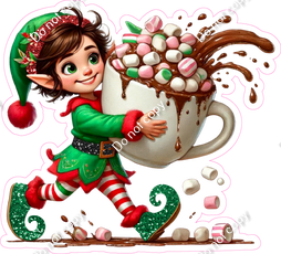 Santa's Elf - Girl - Hot Chocolate