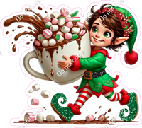 Santa's Elf - Girl - Hot Chocolate