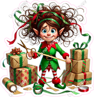 Santa's Elf - Girl - Presents