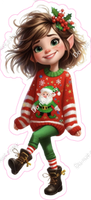 Santa's Elf - Girl - Dance