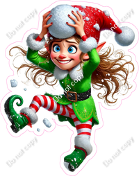Santa's Elf - Girl - Snowball