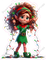 Santa's Elf - Girl - Lights