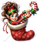 Santa's Elf - Girl - Stocking