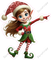 Santa's Elf - Girl - Pointing