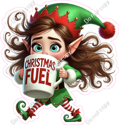 Santa's Elf - Girl - Christmas Fuel