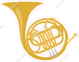 Brass French Horn