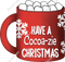 Red Cocoa Mug - Have a Cocoa-zie Christmas