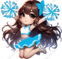 Cheerleader Jumping - Caribbean