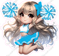 Cheerleader Jumping - Caribbean