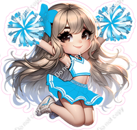 Cheerleader Jumping - Caribbean