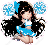 Cheerleader Jumping - Caribbean