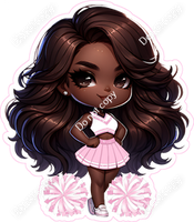 Cheerleader Posing - Baby Pink