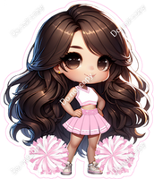 Cheerleader Posing - Baby Pink