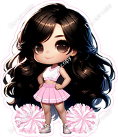 Cheerleader Posing - Baby Pink