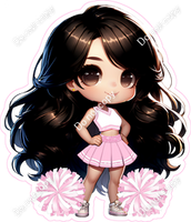 Cheerleader Posing - Baby Pink