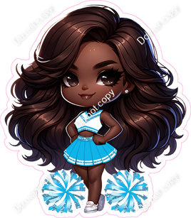 Cheerleader Posing - Caribbean