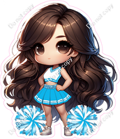 Cheerleader Posing - Caribbean