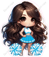 Cheerleader Posing - Caribbean