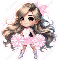 Cheerleader Standing - Baby Pink