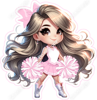 Cheerleader Standing - Baby Pink