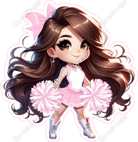 Cheerleader Standing - Baby Pink