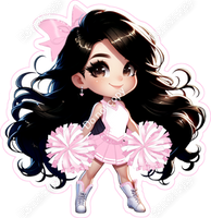 Cheerleader Standing - Baby Pink