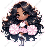 Cheerleader Standing - Baby Pink