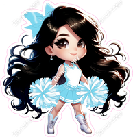 Cheerleader Standing - Baby Blue