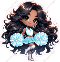 Cheerleader Standing - Baby Blue