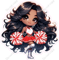 Cheerleader Standing - Red