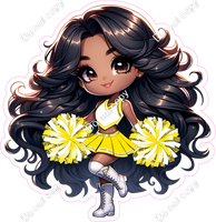 Cheerleader Standing - Yellow