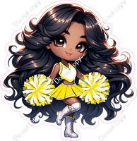 Cheerleader Standing - Yellow