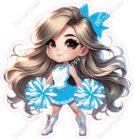 Cheerleader Standing - Caribbean