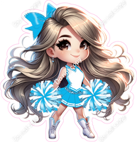 Cheerleader Standing - Caribbean