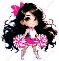 Cheerleader Standing - Hot Pink