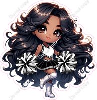 Cheerleader Standing - Black