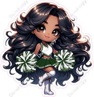 Cheerleader Standing - Hunter Green