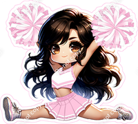 Cheerleader Splits - Baby Pink