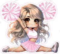Cheerleader Splits - Baby Pink