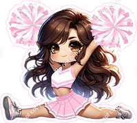 Cheerleader Splits - Baby Pink