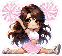 Cheerleader Splits - Baby Pink