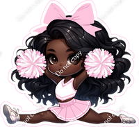 Cheerleader Splits - Baby Pink